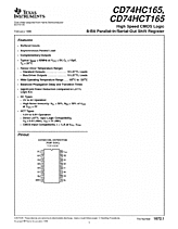 DataSheet CD74HCT165 pdf